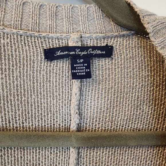 Woven cotton cardigan - Picture 4 of 6